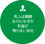 売上は順調なのになぜか利益が残らない会社